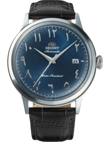 reloj automático hombre Orient Bambino Arabic Dial "Desert Night" RA-AC0036L 40.5mm correa de cuero Cal.  F6724